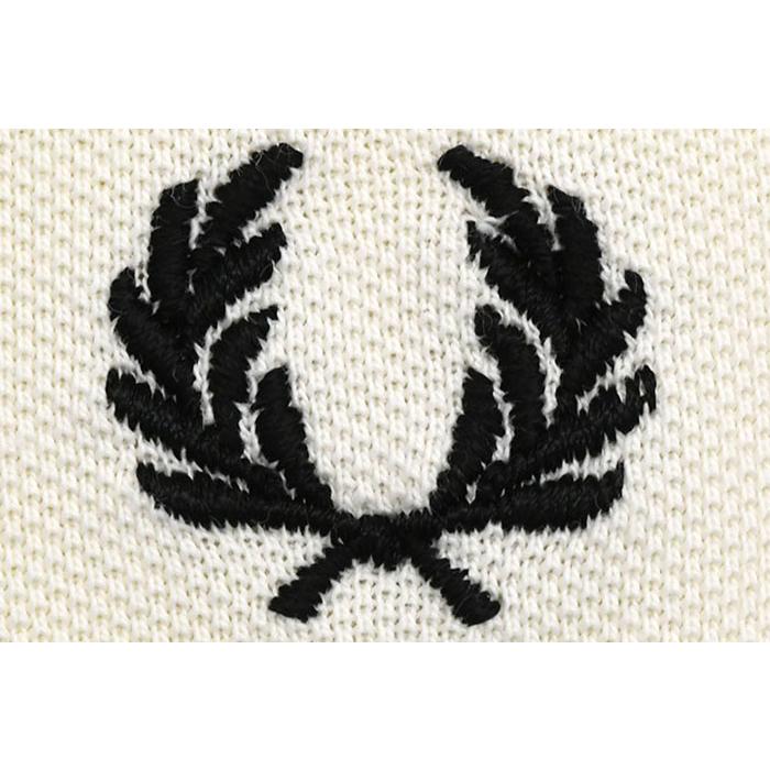 希少XXL フレッドペリー ポロシャツ 白 鹿の子 ローレルリース 刺繍ロゴ FRED PERRY（フレッドペリー） ポロシャツ The Fred Perry Shirt