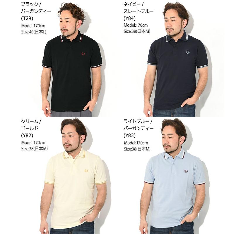 FRED PERRY（フレッドペリー） ポロシャツ 英国製 半袖 メンズ M12
