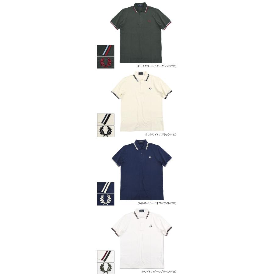 FRED PERRY（フレッドペリー） ポロシャツ 英国製 半袖 メンズ M12