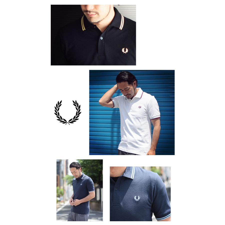 FRED PERRY（フレッドペリー） ポロシャツ 英国製 半袖 メンズ M12