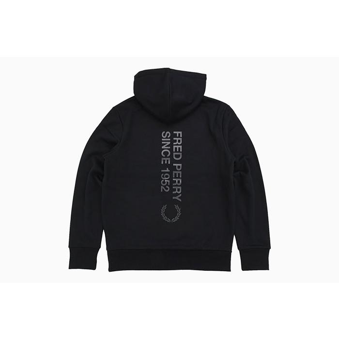 【美品】フレッド・ペリー パーカー サイズL　グラフィック　ブランディング 美品】フレッド・ペリー パーカー サイズL グラフィック ブランディング