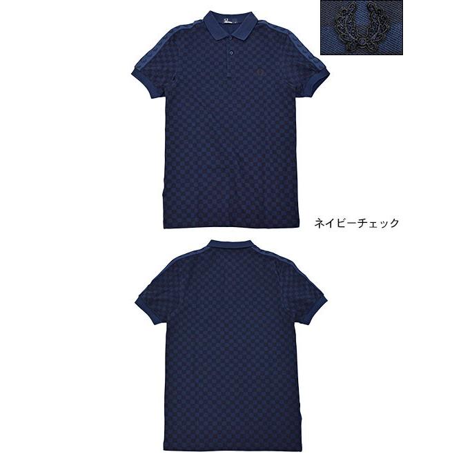 FRED PERRY フレッドペリー ポロシャツ 半袖 メンズ トーナル