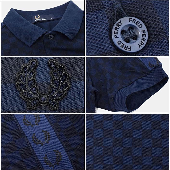 FRED PERRY フレッドペリー ポロシャツ 半袖 メンズ トーナル