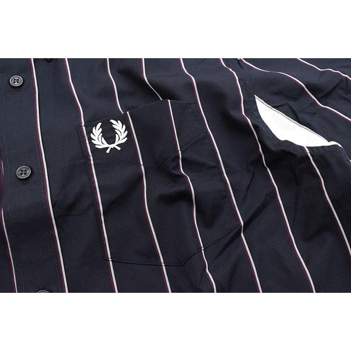FRED PERRY（フレッドペリー） シャツ 半袖 メンズ ファイン