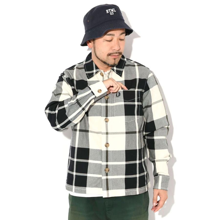 Fred Perry リバーシブルチェック柄 ジャンパー美品 Oサイズ FRED