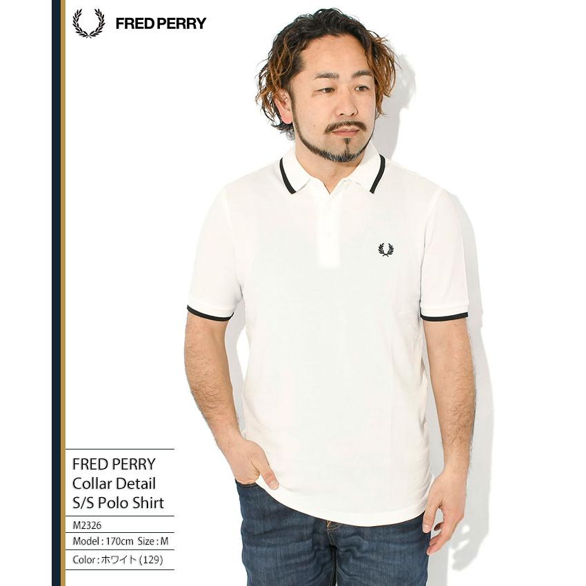 FRED PERRY（フレッドペリー） ポロシャツ 半袖 メンズ カラー