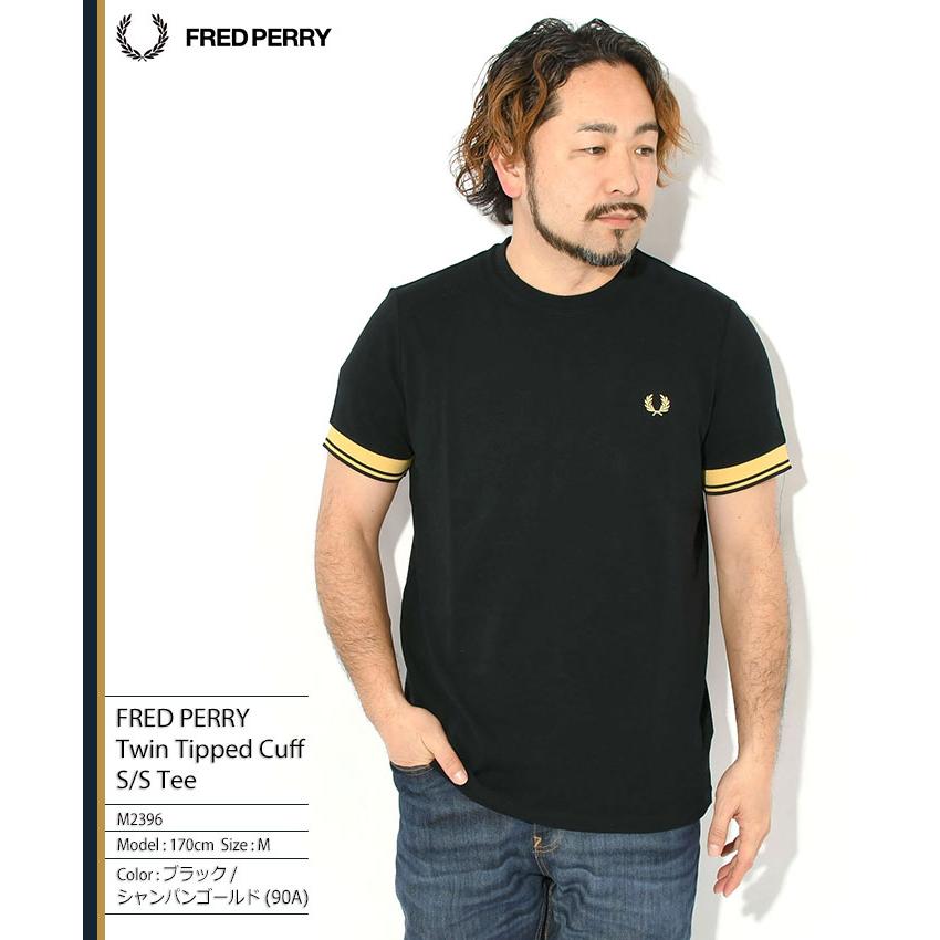 FRED PERRY（フレッドペリー） Tシャツ 半袖 メンズ ツイン ティップド