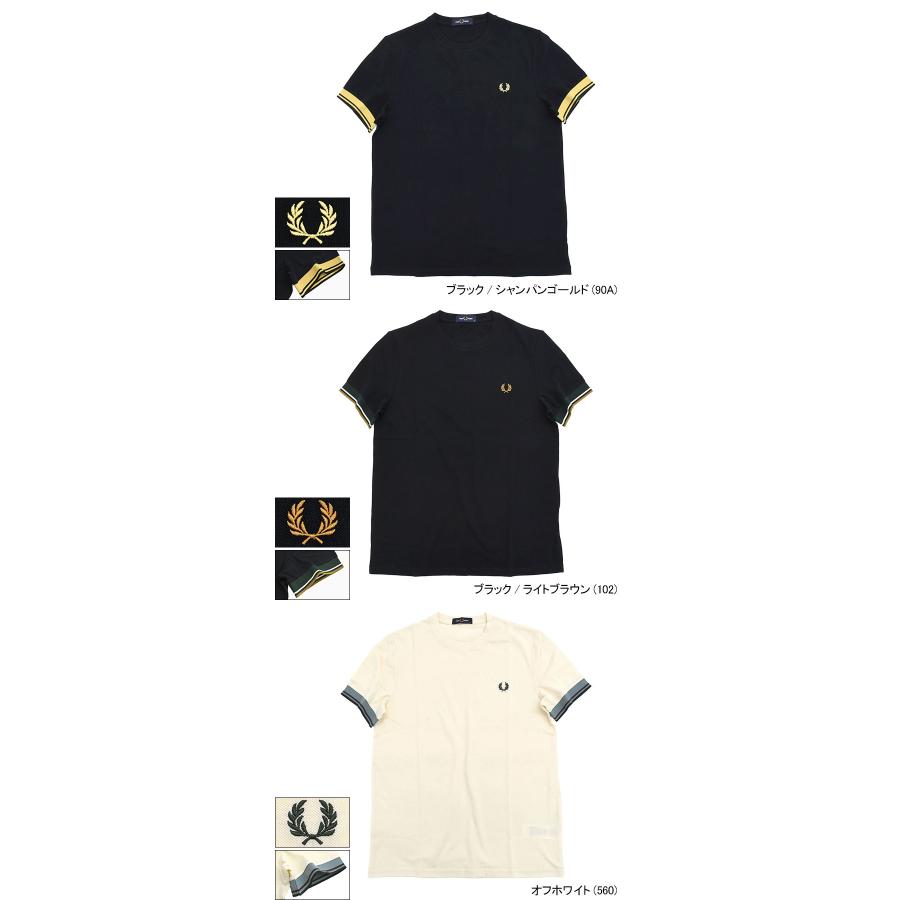 FRED PERRY（フレッドペリー） Tシャツ 半袖 メンズ ツイン ティップド