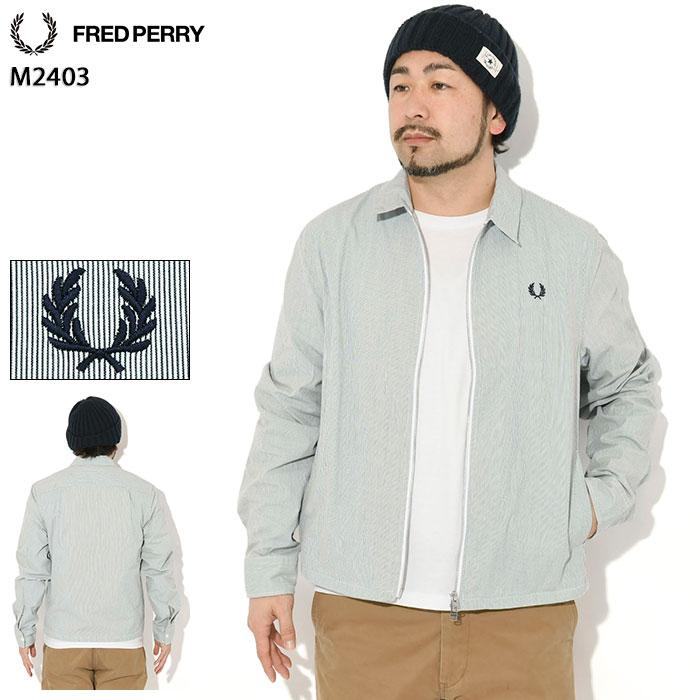 FRED PERRY（フレッドペリー） ジャケット メンズ ストライプド シア