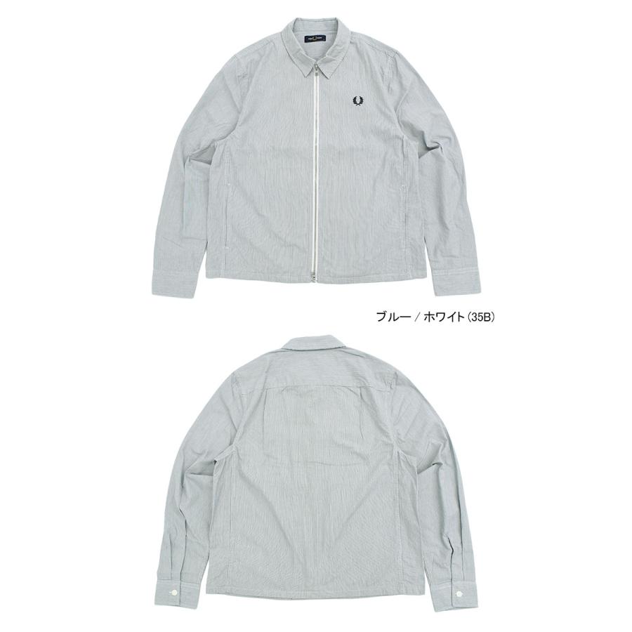 FRED PERRY（フレッドペリー） ジャケット メンズ ストライプド シア