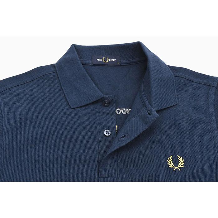 FRED PERRY ネイビー ポロシャツ フレッドペリー FRED PERRY FRED PERRY THE ORIGINAL FRED PERRY SHIRT