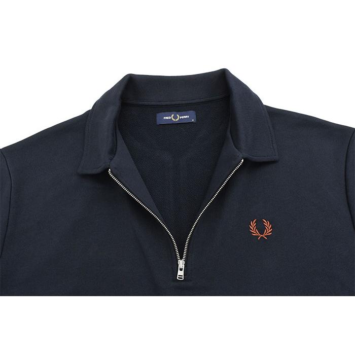 FRED PERRY（フレッドペリー） トレーナー メンズ ハーフ ジップ