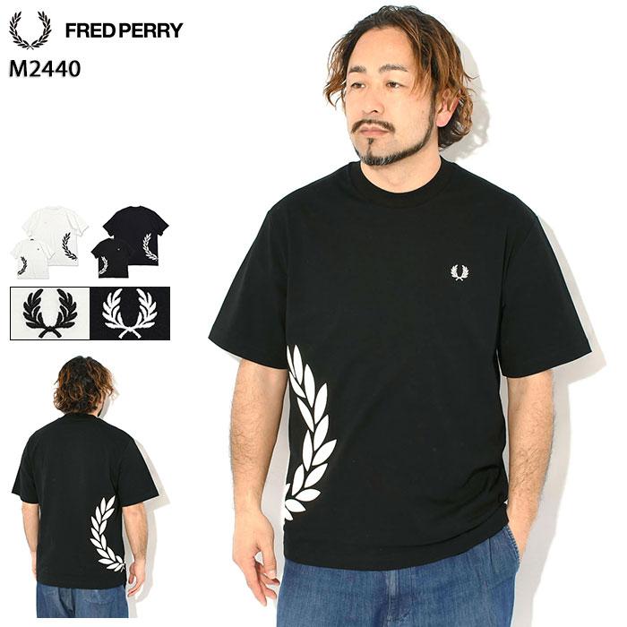 FRED PERRY（フレッドペリー） Tシャツ 半袖 メンズ テクスチャード