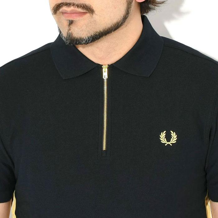 FRED PERRY（フレッドペリー） ポロシャツ 半袖 メンズ ストライプ