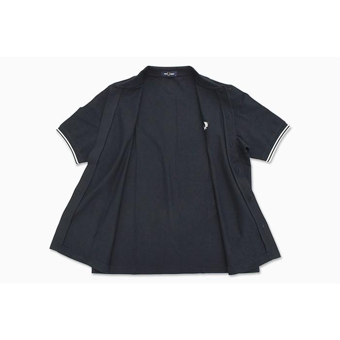 FRED PERRY（フレッドペリー） ポロシャツ 半袖 メンズ ボタン スルー