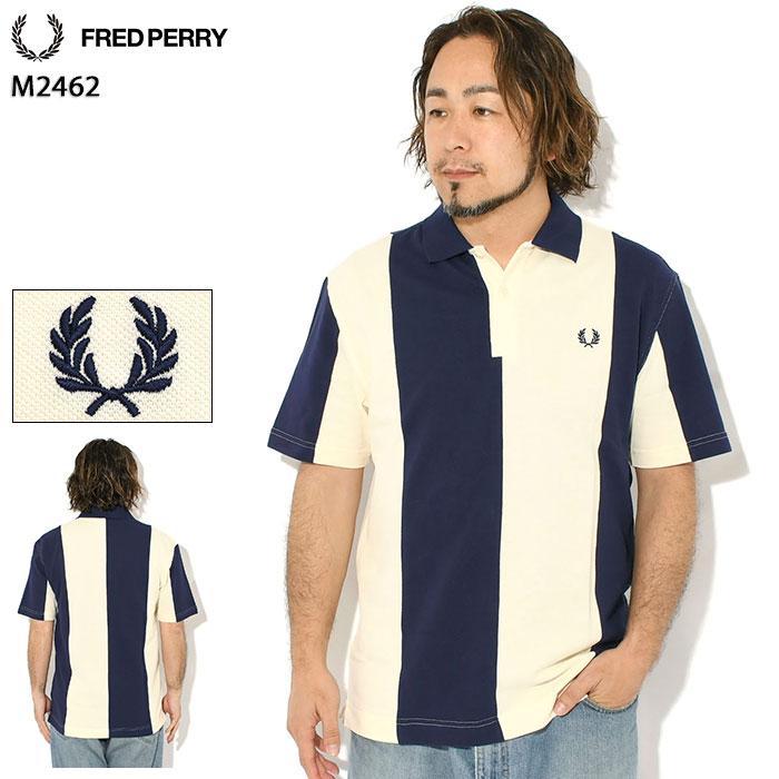 FRED PERRY（フレッドペリー） ポロシャツ 半袖 メンズ カット アンド