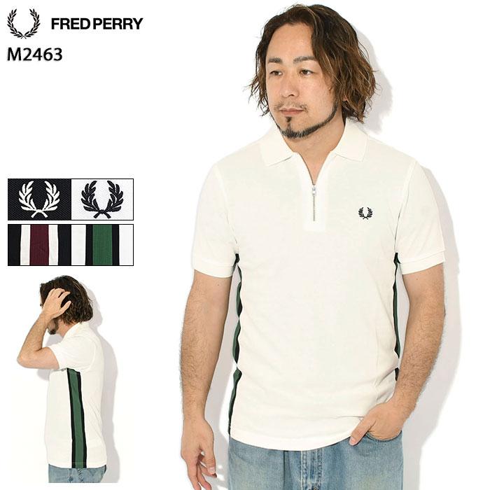 FRED PERRY（フレッドペリー） ポロシャツ 半袖 メンズ トラムライン