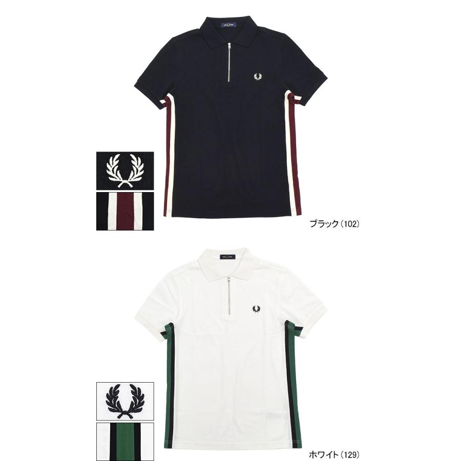 FRED PERRY（フレッドペリー） ポロシャツ 半袖 メンズ トラムライン