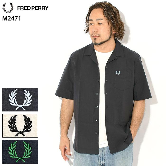 ペダレット S 半袖 FRED PERRY（フレッドペリー） シャツ 半袖 メンズ シアサッカー
