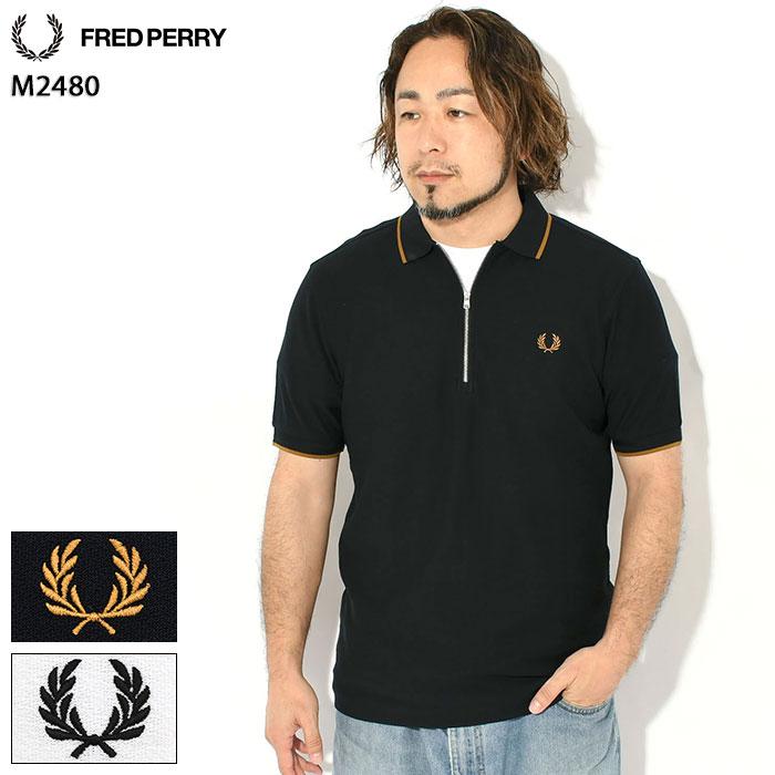 FRED PERRY（フレッドペリー） ポロシャツ 半袖 メンズ クレープ ピケ