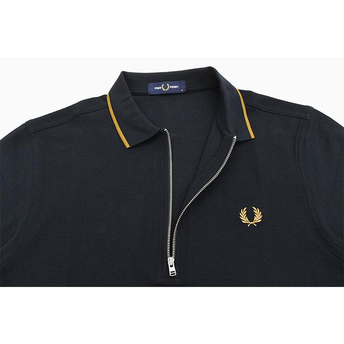 FRED PERRY（フレッドペリー） ポロシャツ 半袖 メンズ クレープ ピケ