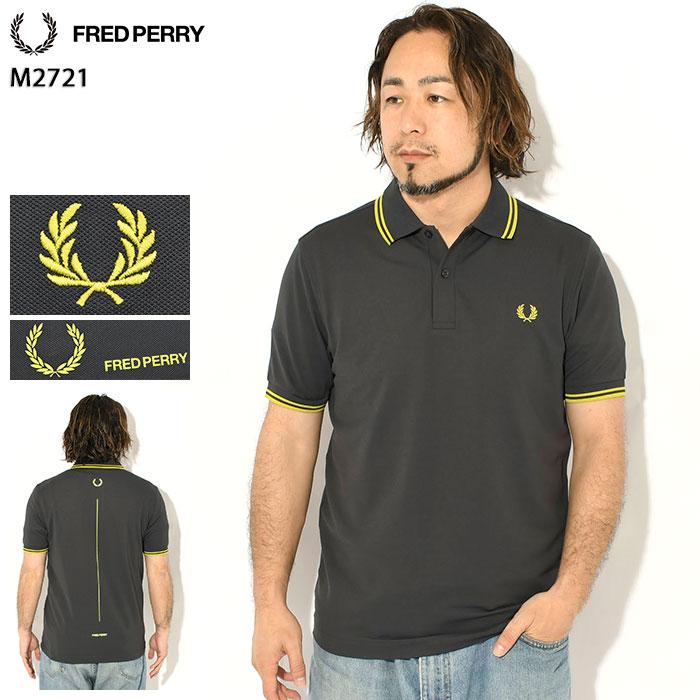 FRED PERRY（フレッドペリー） ポロシャツ 半袖 メンズ テニス ( M2721