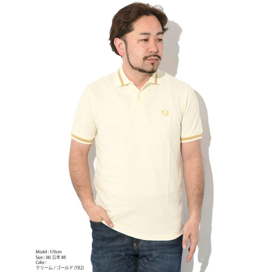 FRED PERRY フレッドペリー ポロシャツ 半袖 メンズ M2 シングル FRED PERRY フレッドペリー ポロシャツ 半袖 メンズ M2 シングル