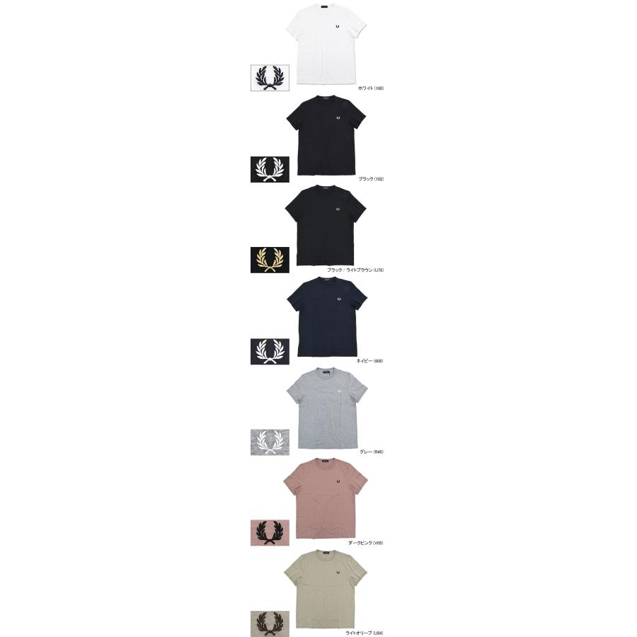 フレッドペリー Tシャツ 半袖 FRED PERRY メンズ リンガー ( M3519 Ringer S/S Tee カットソー トップス )[M便 1/1]｜icefield｜36