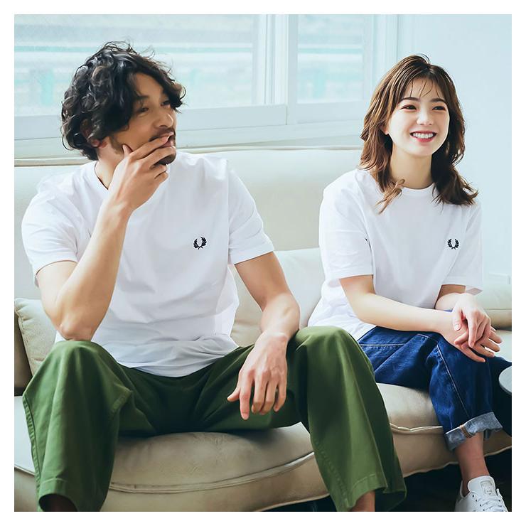 ◎状態良好【FRED PERRY】半袖シャツ/刺繍ロゴ/ライトブルー/M相当 Fred Perry（フレッドペリー）刺繍ロゴ 半袖シャツ 鹿子風生地 メンズ