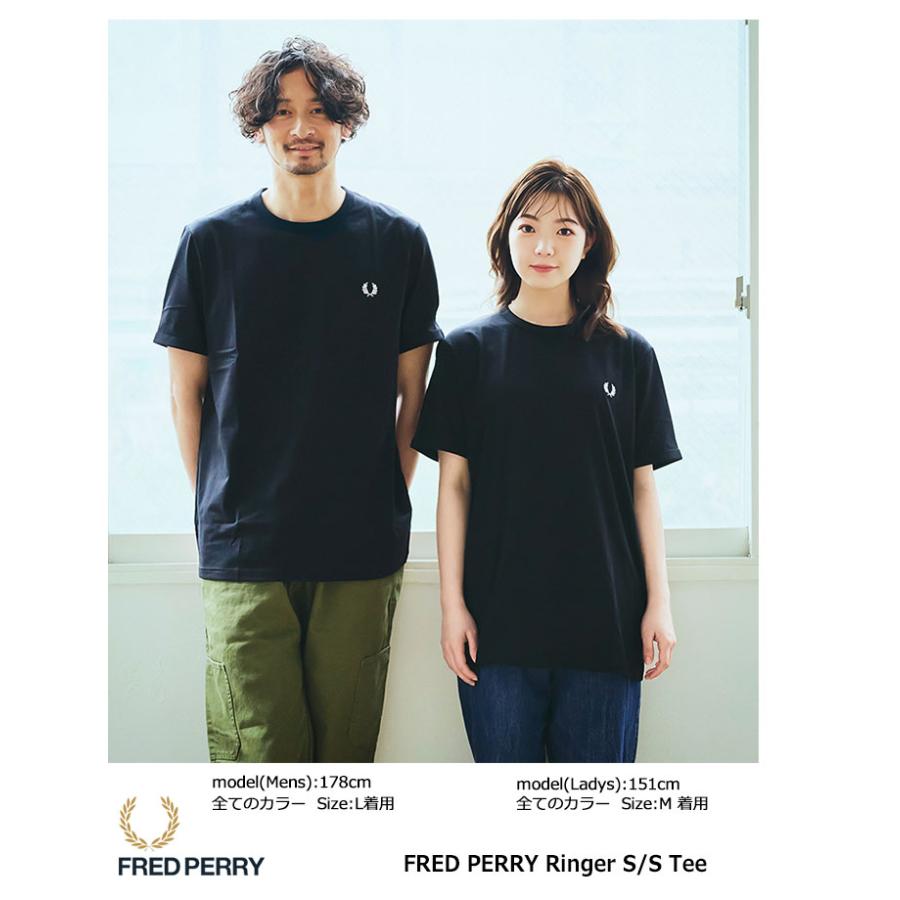 フレッドペリー Tシャツ 半袖 FRED PERRY メンズ リンガー ( M3519 Ringer S/S Tee T-SHIRTS カットソー トップス )[M便 1/1]｜icefield｜20