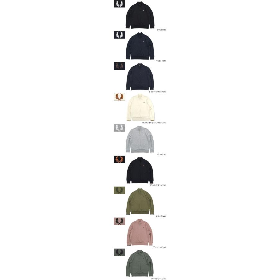 FRED PERRY フレッドペリー トレーナー メンズ ハーフ ジップ FRED PERRY フレッドペリー トレーナー メンズ ハーフ ジップ