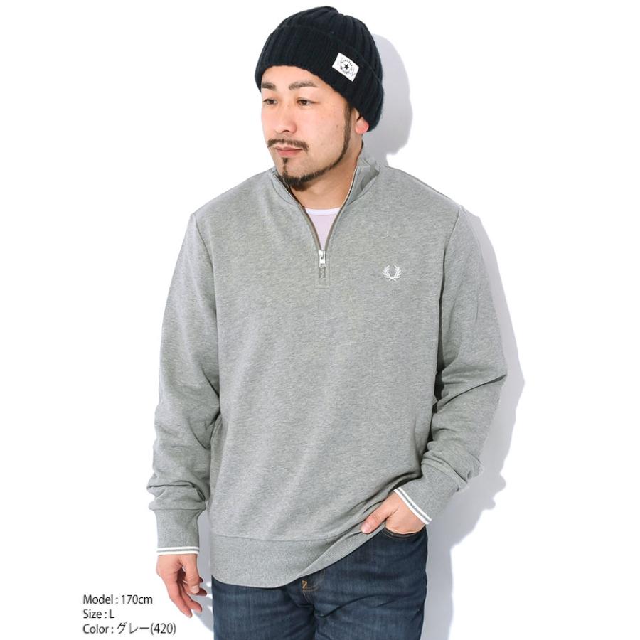 フレッドペリー トレーナー FRED PERRY メンズ ハーフ ジップ 