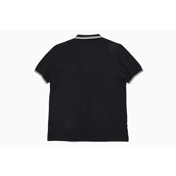 フレッドペリー M3600 ポロシャツ　グレージュ　 黒　XL 半袖 鹿の子 FRED PERRY（フレッドペリー） ポロシャツ 半袖 メンズ レデイ―ス