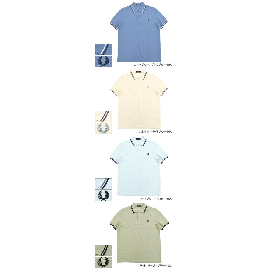 フレッドペリー ポロシャツ 半袖 アイボリー FRED PERRY（フレッドペリー） ポロシャツ 半袖 メンズ M102 メイド