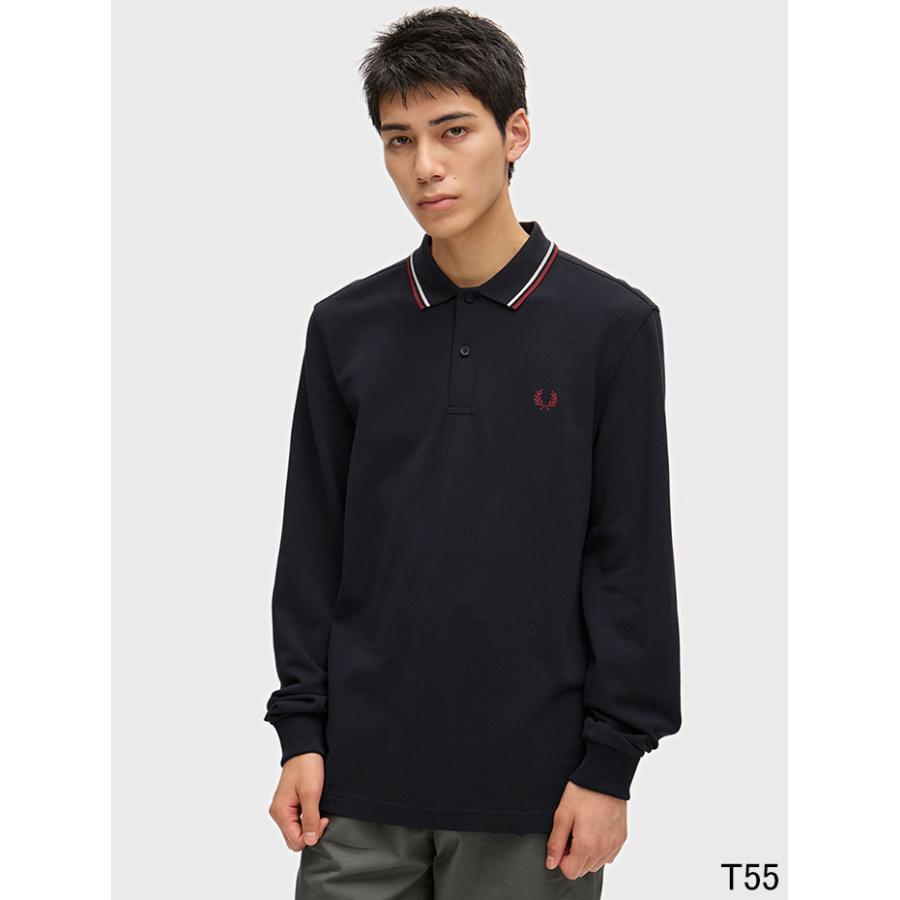 FRED PERRY（フレッドペリー） ポロシャツ 長袖 メンズ M3636 ツイン