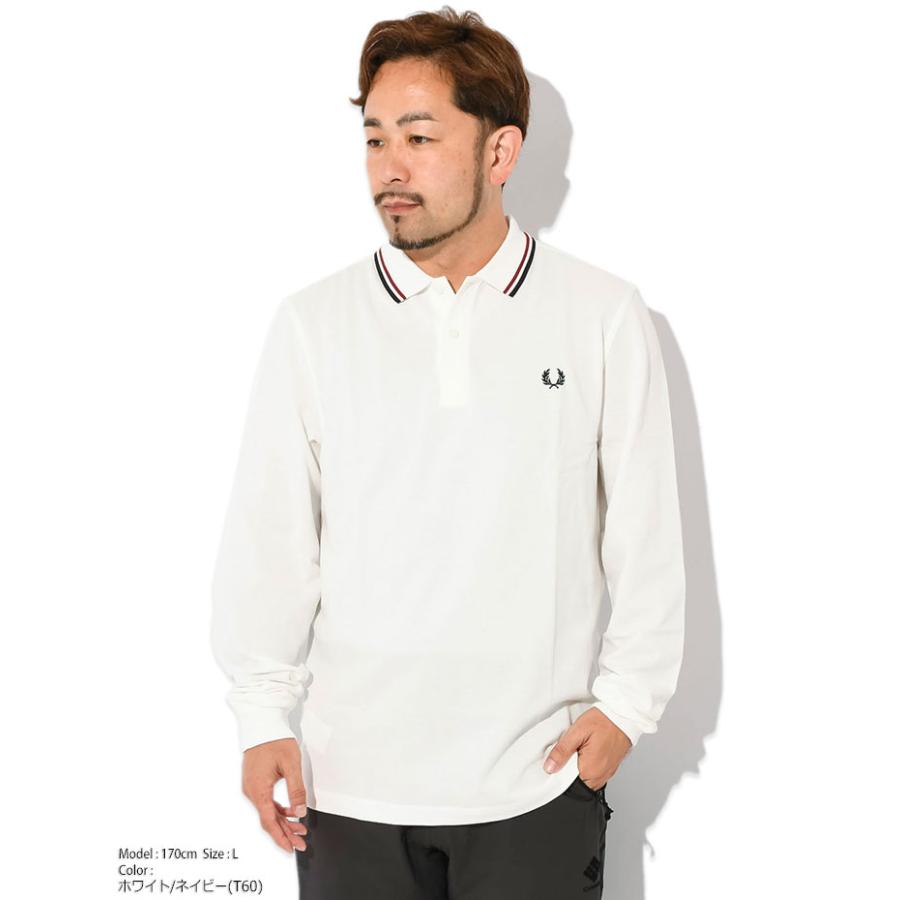 FRED PERRY フレッドペリー ポロシャツ 長袖 メンズ M3636 FRED PERRY フレッドペリー ポロシャツ 長袖 メンズ M3636