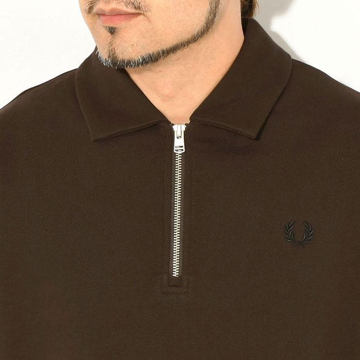 FRED PERRY（フレッドペリー） トレーナー メンズ ハーフ ジップ