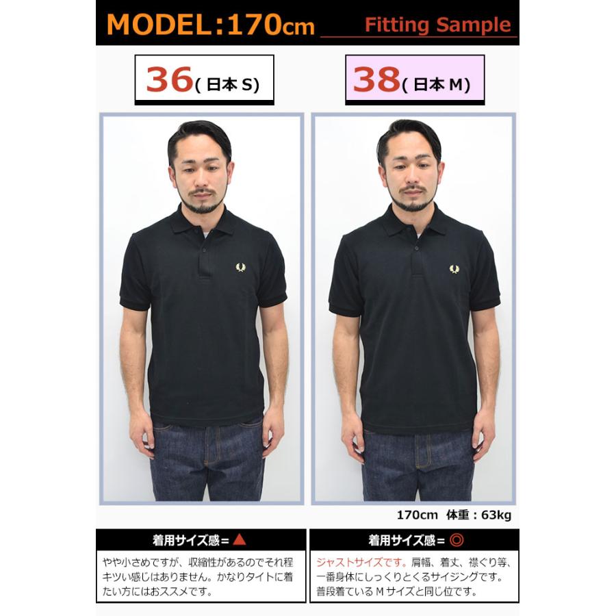 FRED PERRY(フレッドペリー) ポロシャツ Mサイズ FRED PERRY（フレッドペリー） 交換送料片道無料 FRED PERRY M3636 The