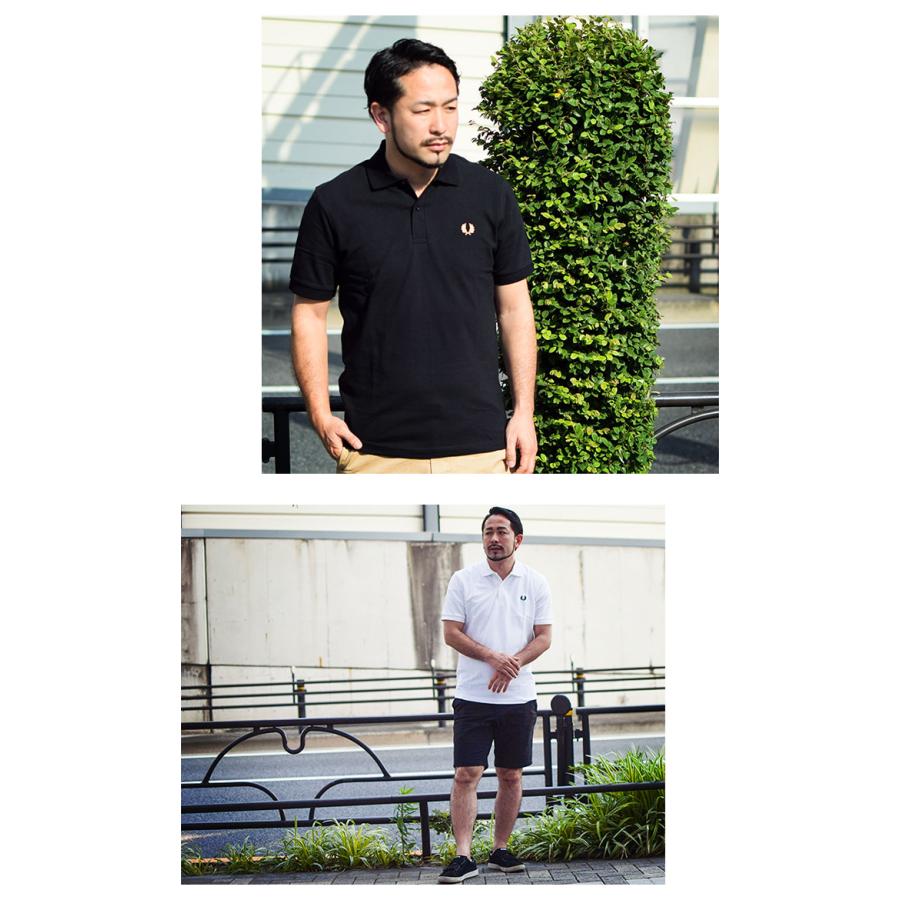 【新品タグ付/英国製】フレッドペリー M3 ポロシャツ ブラック 38 M相当 FRED PERRY（フレッドペリー） フレッド ペリー ポロシャツ FRED PERRY