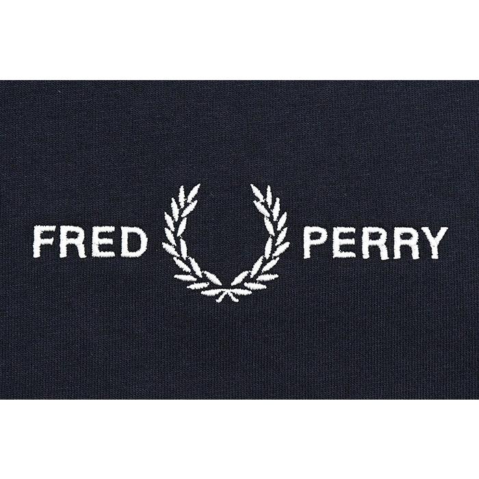 ⭐️ノンゴリFRED PERRY フレッドペリー 刺繍ロゴ FRED PERRY（フレッドペリー） Tシャツ 半袖 メンズ エンブロイダード