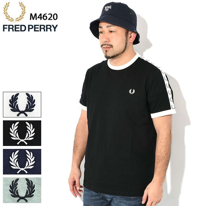 FRED PERRY フレッドペリー Tシャツ 半袖 メンズ 25SS テープド FRED PERRY フレッドペリー Tシャツ 半袖 メンズ 25SS テープド