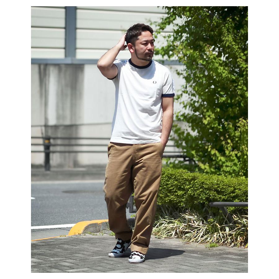 FRED PERRY（フレッドペリー） Tシャツ 半袖 メンズ 26SS テープド