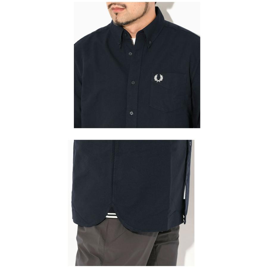 FRED PERRY（フレッドペリー） シャツ 長袖 メンズ オックスフォード