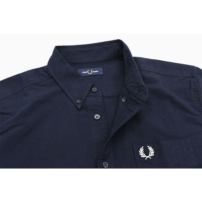 FRED PERRY（フレッドペリー） シャツ 長袖 メンズ オックスフォード