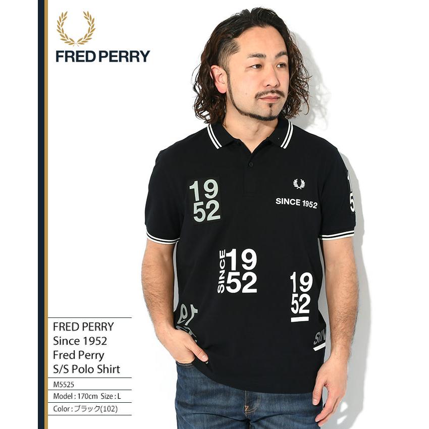 FRED PERRY（フレッドペリー） ポロシャツ 半袖 メンズ シンス 1952