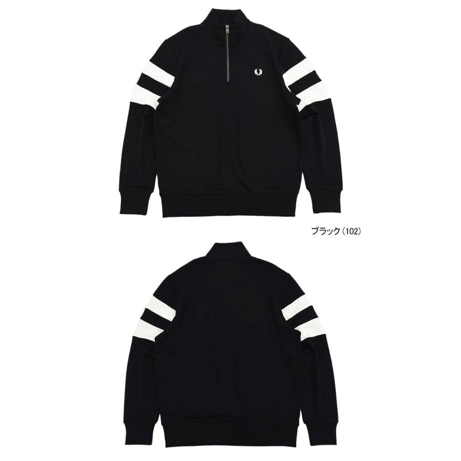 フレッドペリーのスエット FRED PERRY（フレッドペリー） トレーナー メンズ ティップド スリーブ