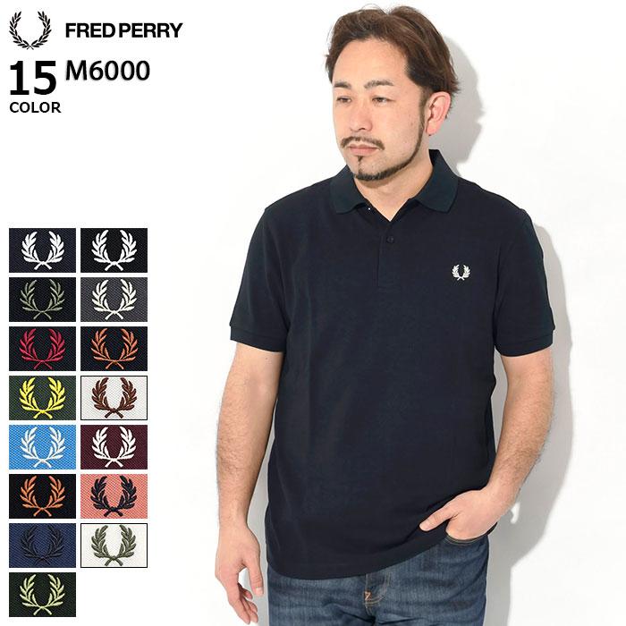 FRED PERRY フレッドペリー ポロシャツ 半袖 メンズ プレーン FRED PERRY フレッドペリー ポロシャツ 半袖 メンズ プレーン