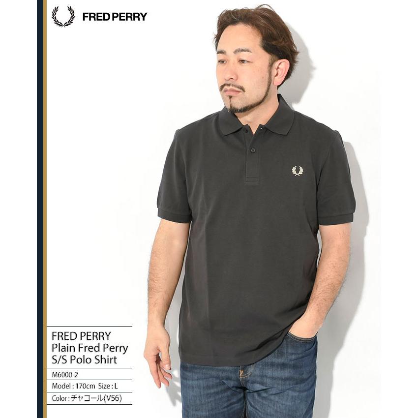 FRED PERRY（フレッドペリー） ポロシャツ 半袖 メンズ プレーン