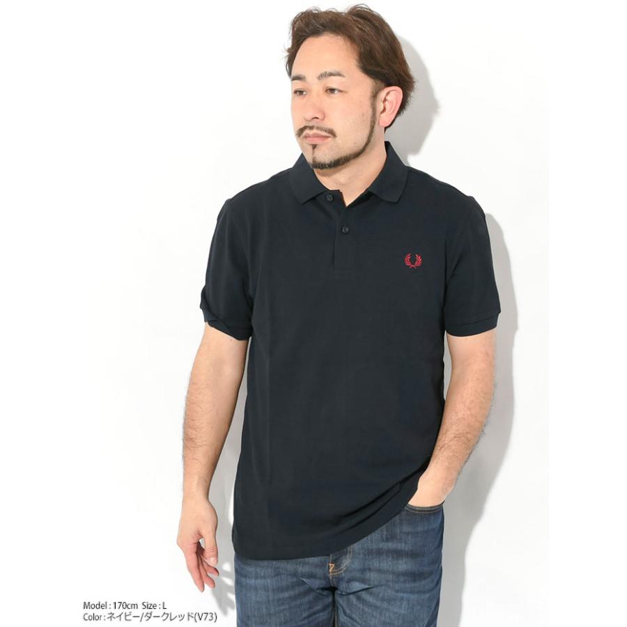 FRED PERRY（フレッドペリー） ポロシャツ 半袖 メンズ プレーン