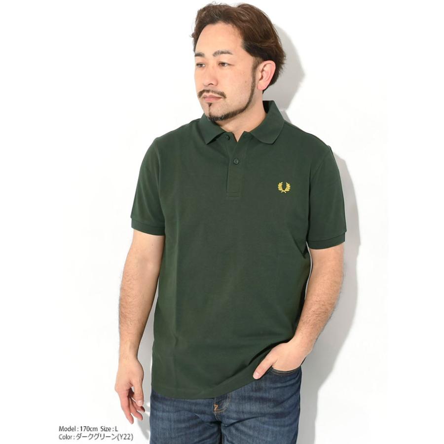 FRED PERRY（フレッドペリー） ポロシャツ 半袖 メンズ プレーン